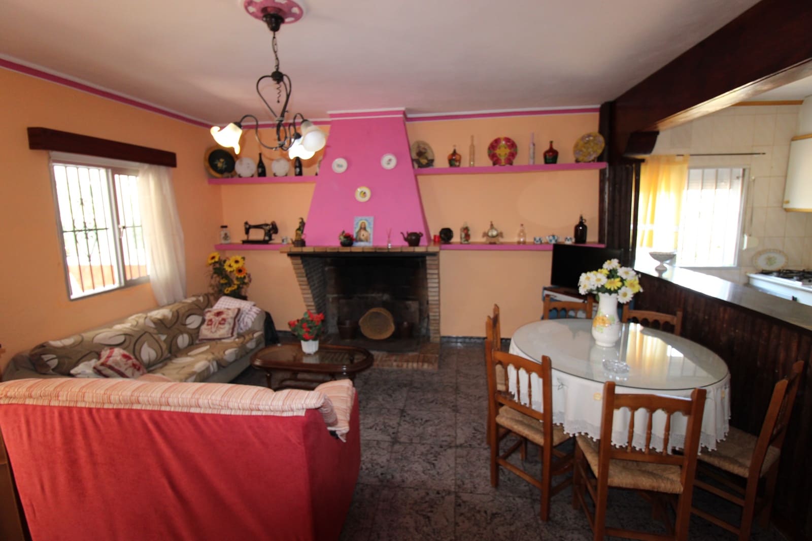 6 soveværelse Finca/Landehus til salg i El Gastor med swimmingpool - € 485.000 (Ref: 9107277)