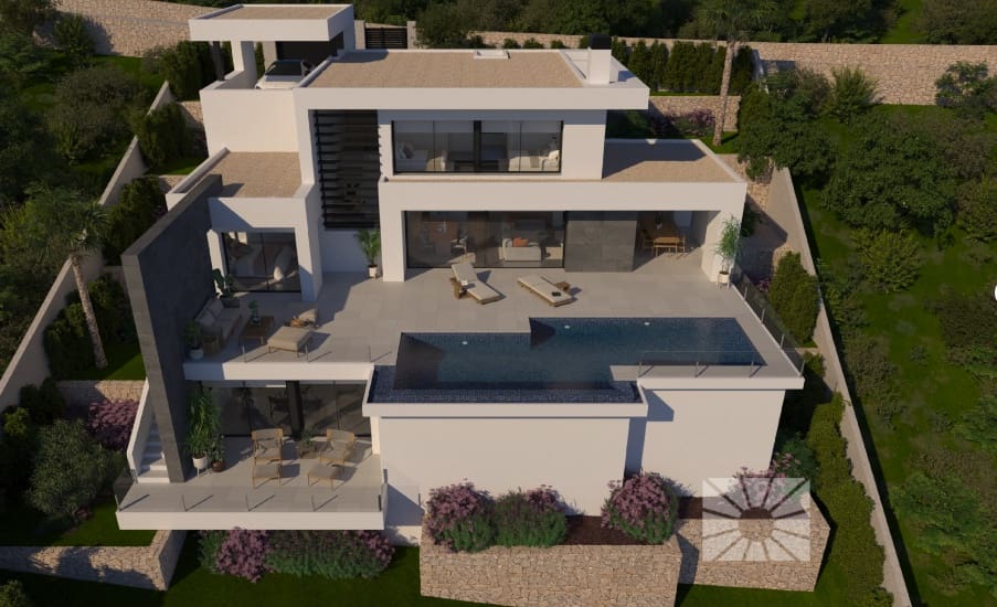 3 sovrum Villa till salu i Cumbre del Sol med pool garage - 1 725 000 € (Ref: 7590765)