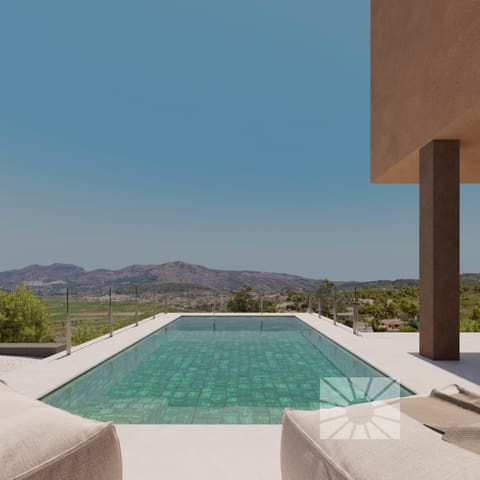 3 slaapkamer Villa te koop in Jalón / Xaló met zwembad garage - € 929.000 (Ref: 8335529)