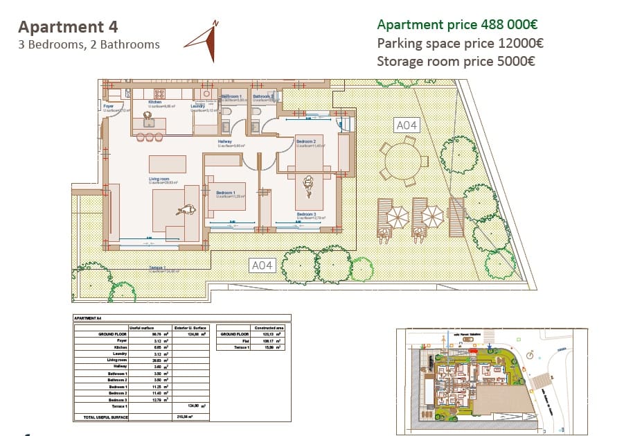 3 slaapkamer Appartement te koop in Javea / Xabia met zwembad garage - € 448.000 (Ref: 9494858)