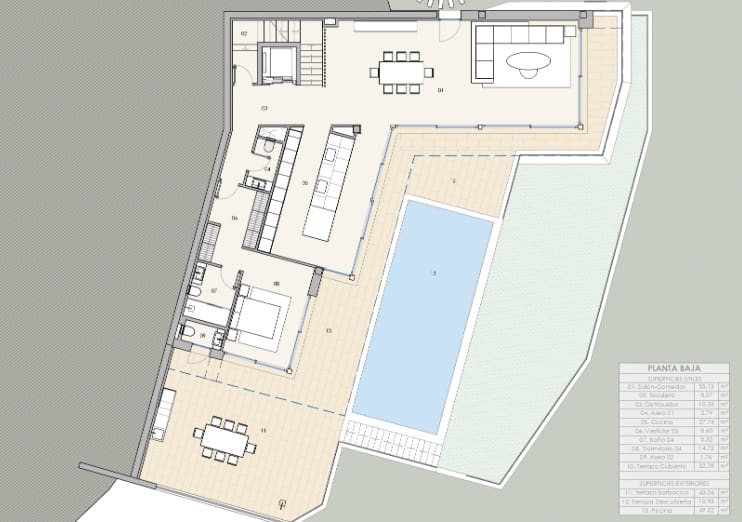 4 Zimmer Villa zu verkaufen in Altea mit Pool Garage - 2.250.000 € (Ref: 9664065)