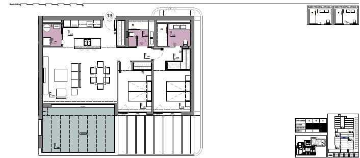 2 camera da letto Appartamento in vendita in Calpe / Calp con piscina garage - 710.035 € (Rif: 9814657)