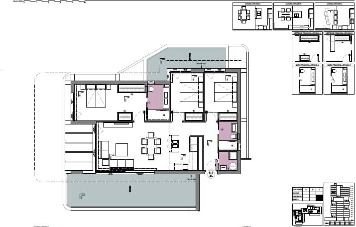 3 soveværelse Lejlighed til salg i Calpe / Calp med swimmingpool garage - € 1.023.210 (Ref: 9814659)