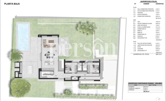 Chalet de 3 habitaciones en La Pedrera - Vessanes, Dénia en venta con piscina garaje - 1.590.000 € (Ref: 9207156)