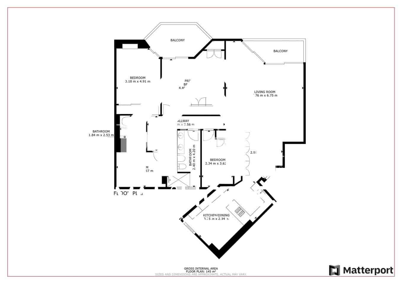 4 quarto Apartamento para venda em Valencia cidade com garagem - 1 300 000 € (Ref: 9583156)