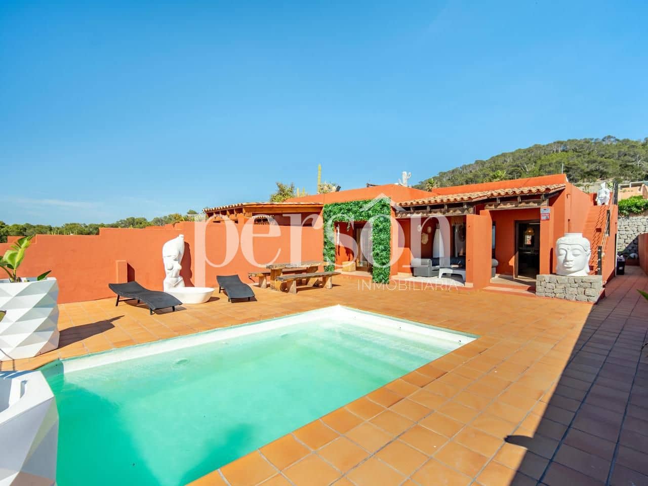 5 sypialnia Willa na sprzedaż w San Jose / Sant Josep de Sa Talaia z basenem garażem - 1 250 000 € (Ref: 9860950)