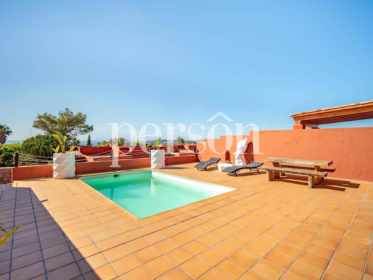 5 sypialnia Willa na sprzedaż w San Jose / Sant Josep de Sa Talaia z basenem garażem - 1 250 000 € (Ref: 9860950)