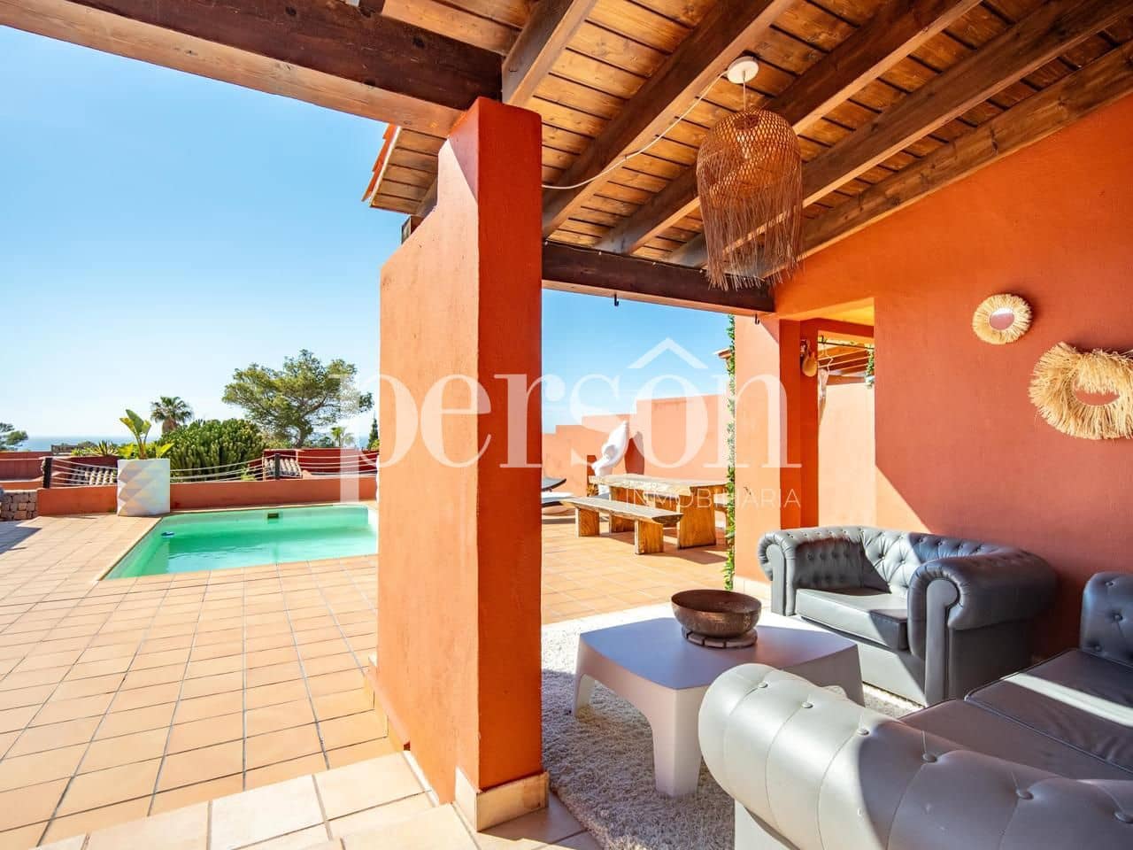 5 sypialnia Willa na sprzedaż w San Jose / Sant Josep de Sa Talaia z basenem garażem - 1 250 000 € (Ref: 9860950)