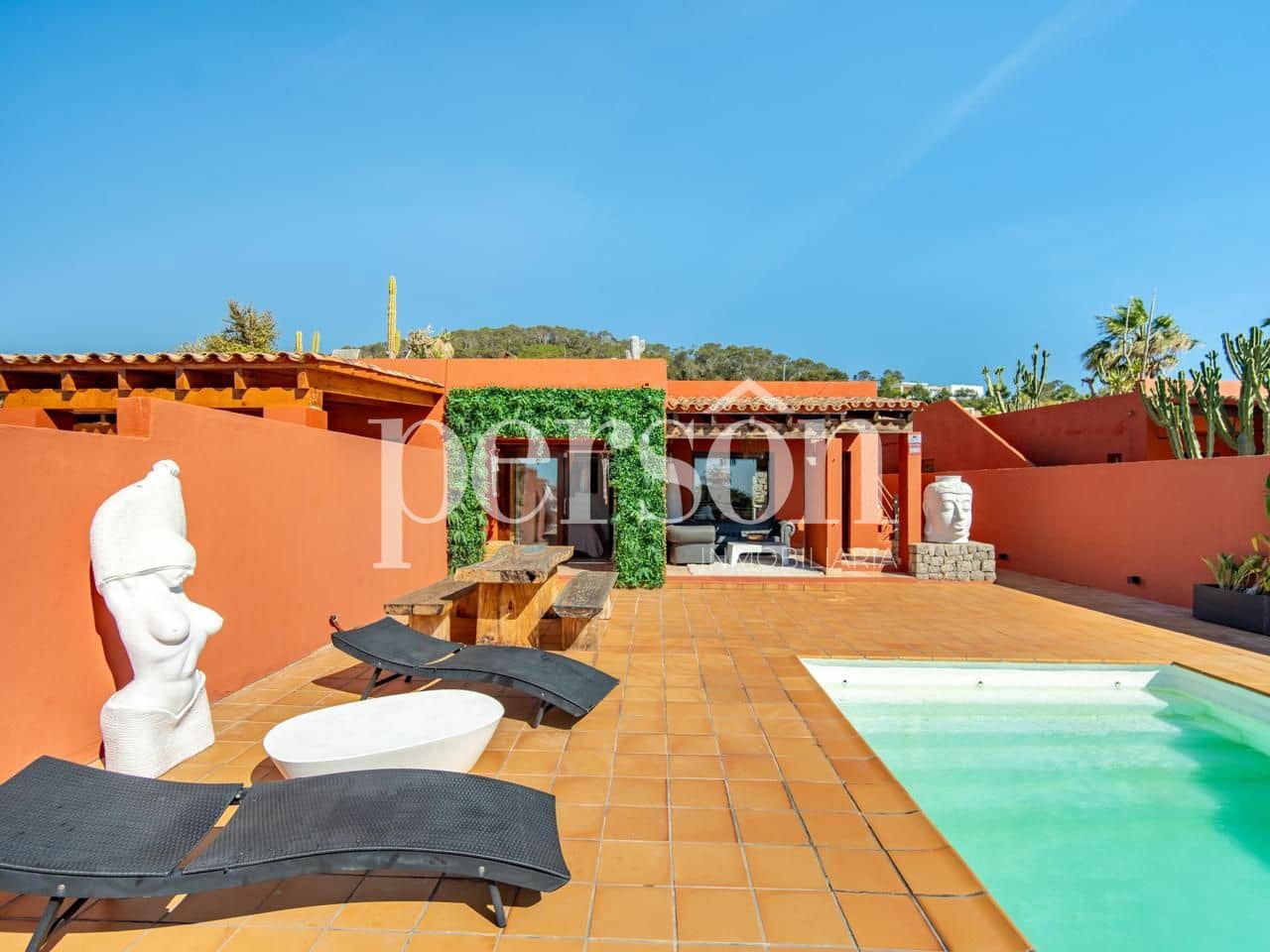 5 sypialnia Willa na sprzedaż w San Jose / Sant Josep de Sa Talaia z basenem garażem - 1 250 000 € (Ref: 9860950)
