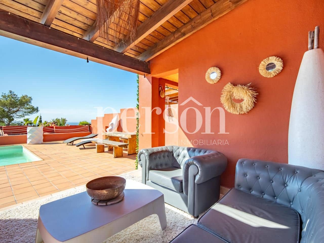 5 sypialnia Willa na sprzedaż w San Jose / Sant Josep de Sa Talaia z basenem garażem - 1 250 000 € (Ref: 9860950)