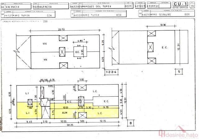 1 camera da letto Commerciale in vendita in La Gran Via, Valencia città - 790.000 € (Rif: 10065689)