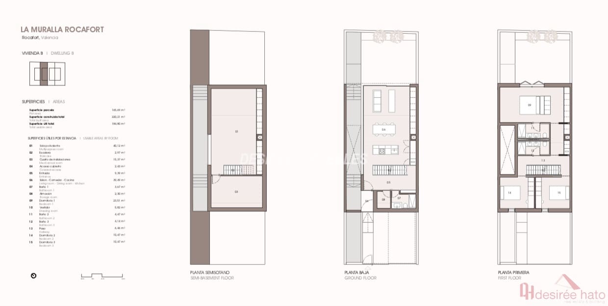 Tontti myytävänä paikassa Rocafort - 750 000 € (Ref: 10080018)