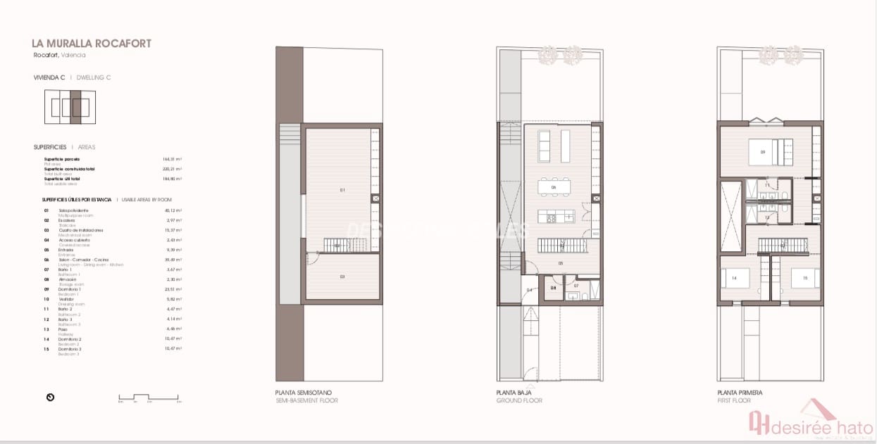 Tontti myytävänä paikassa Rocafort - 750 000 € (Ref: 10080018)