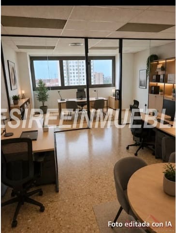 1 makuuhuone Toimisto vuokrattavana paikassa Campanar, Valencia kaupunki - 1 200 € (Ref: 10142510)