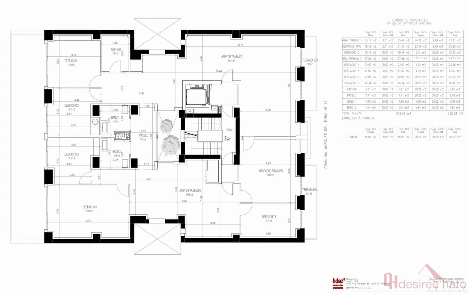 Toimisto vuokrattavana paikassa Valencia kaupunki - 4 000 € (Ref: 10163777)