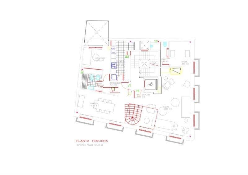 3 soveværelse Penthouse til salg i Valencia by med garage - € 1.350.000 (Ref: 7568927)