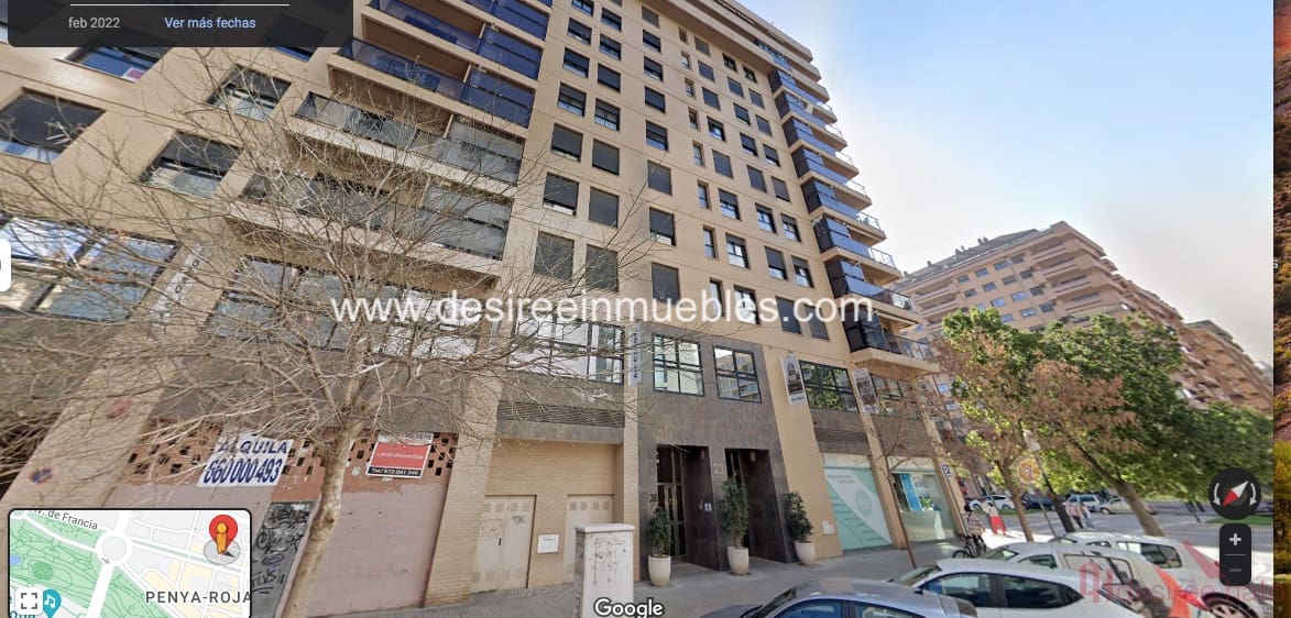 2 slaapkamer Flat te huur in Valencia stad met zwembad garage - € 1.500 (Ref: 7568985)