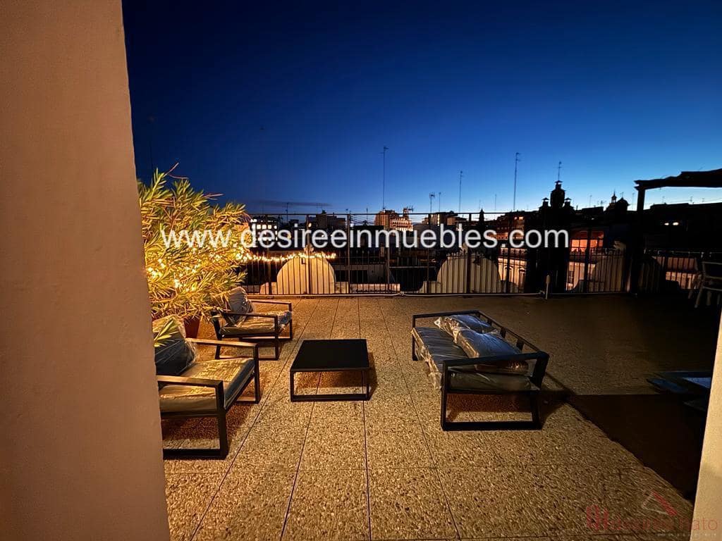 1 bedroom Penthouse for rent in Valencia city - € 1,900 (Ref: 7883610)