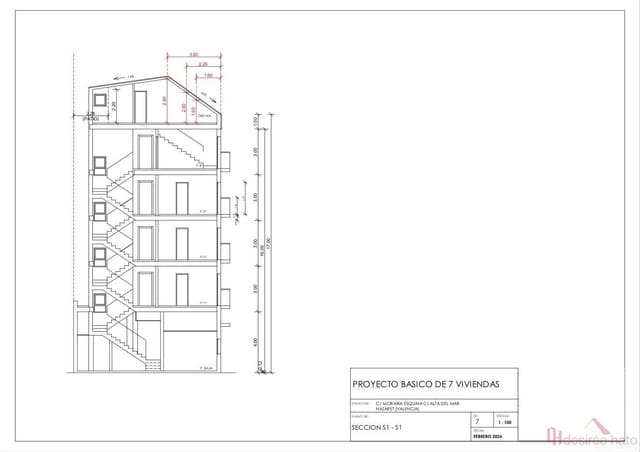 Terrain à Bâtir à vendre à Natzaret, Valence ville - 300 000 € (Ref: 7994716)