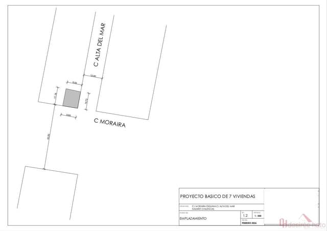 Terrain à Bâtir à vendre à Natzaret, Valence ville - 300 000 € (Ref: 7994716)