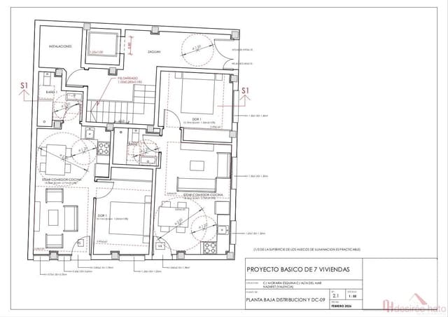 Terrain à Bâtir à vendre à Natzaret, Valence ville - 300 000 € (Ref: 7994716)