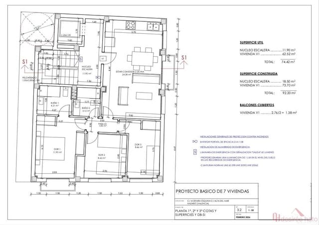 Terrain à Bâtir à vendre à Natzaret, Valence ville - 300 000 € (Ref: 7994716)