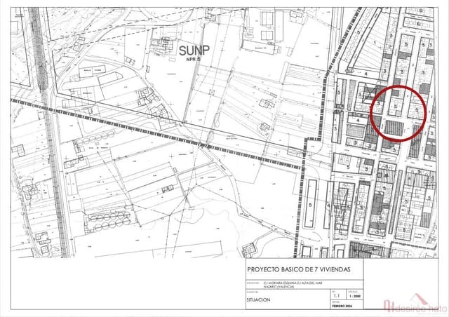 Terrain à Bâtir à vendre à Natzaret, Valence ville - 300 000 € (Ref: 7994716)