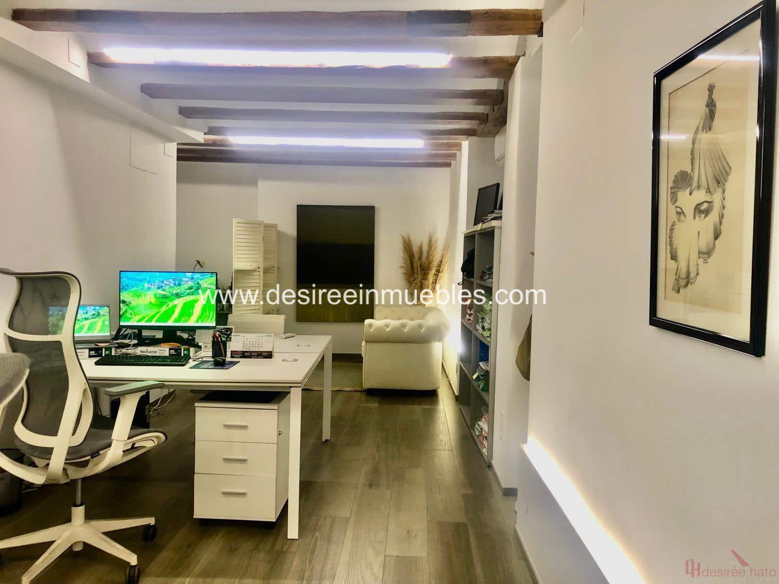 1 slaapkamer Kantoor te huur in Valencia stad - € 1.200 (Ref: 8313462)