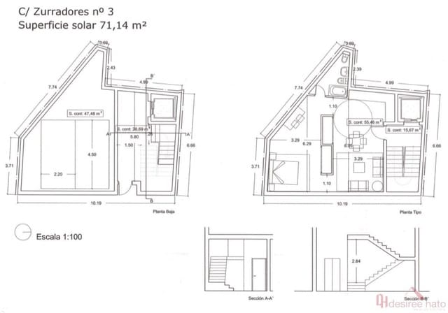 Terreno para Construção para venda em El Mercat, Valência cidade - 600 000 € (Ref: 8406418)
