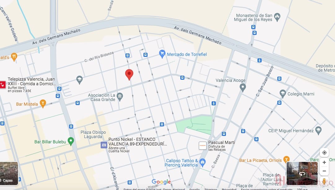 Działka budowlana na sprzedaż w Miasto Walencja - 250 000 € (Ref: 8459192)