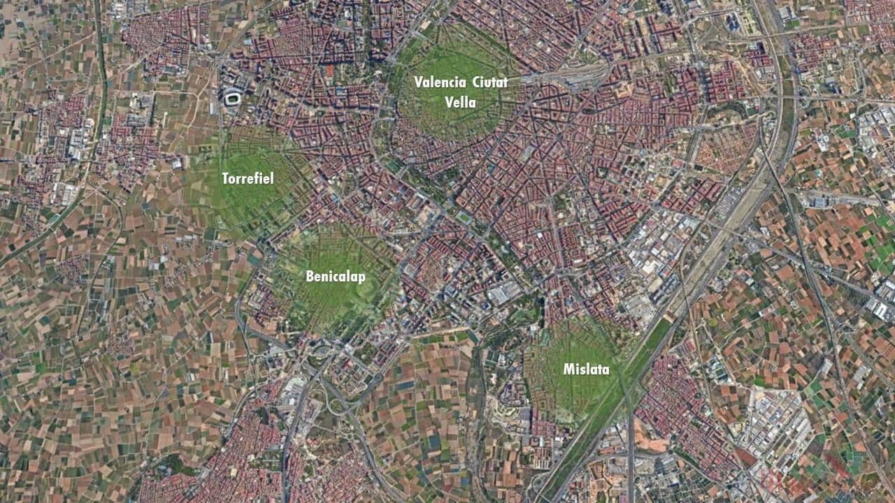 Działka budowlana na sprzedaż w Miasto Walencja - 250 000 € (Ref: 8459192)