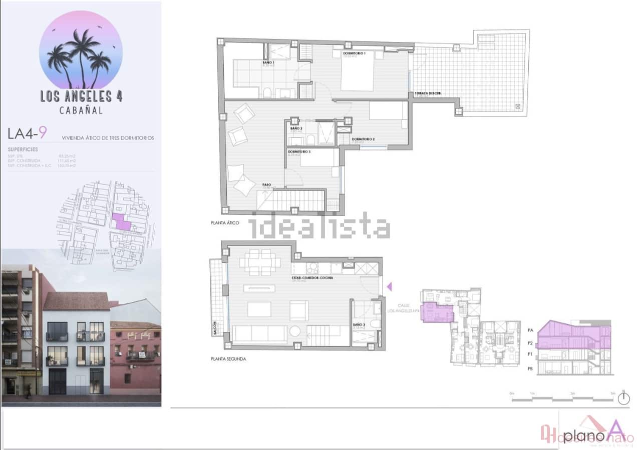 3 soveværelse Penthouse til salg i Valencia by - € 631.744 (Ref: 8548734)