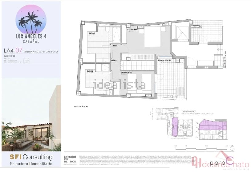 3 soverom Penthouse til salgs i Valencia by - € 660 000 (Ref: 8548734)