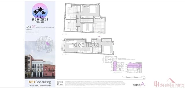 3 soverom Penthouse til salgs i Cabanyal-Canyamelar, Valencia by - € 660 000 (Ref: 8548734)