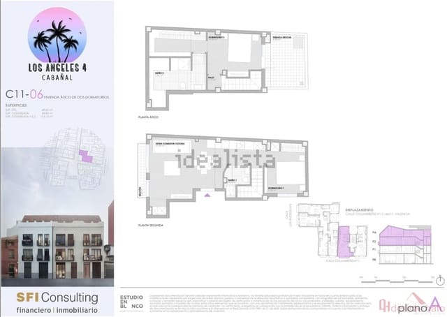 2 slaapkamer Penthouse te koop in Cabanyal-Canyamelar, Valencia stad - € 515.000 (Ref: 8548735)