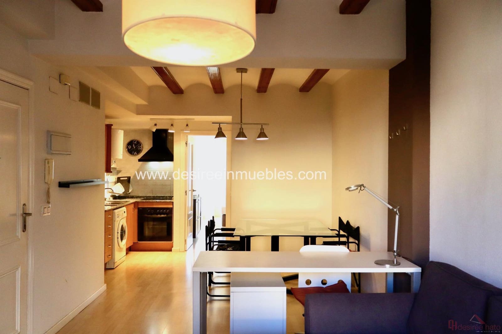 1 quarto Apartamento para arrendar em Valencia cidade - 1 200 € (Ref: 8695946)