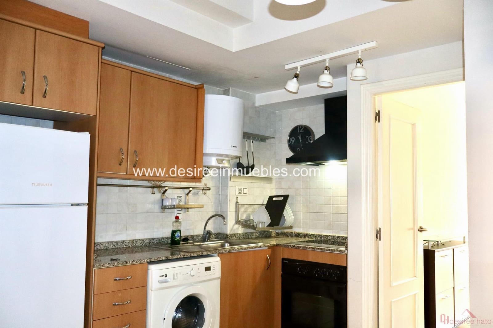 1 quarto Apartamento para arrendar em Valencia cidade - 1 200 € (Ref: 8695946)