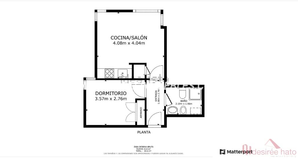 Piso de 1 habitación en València ciudad en alquiler - 1.450 € (Ref: 8777588)