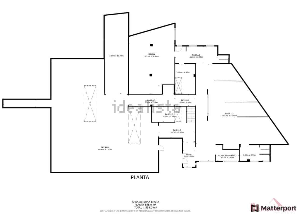 1 sovrum Kommersiell att hyra i Valencia stad - 6 000 € (Ref: 8872841)