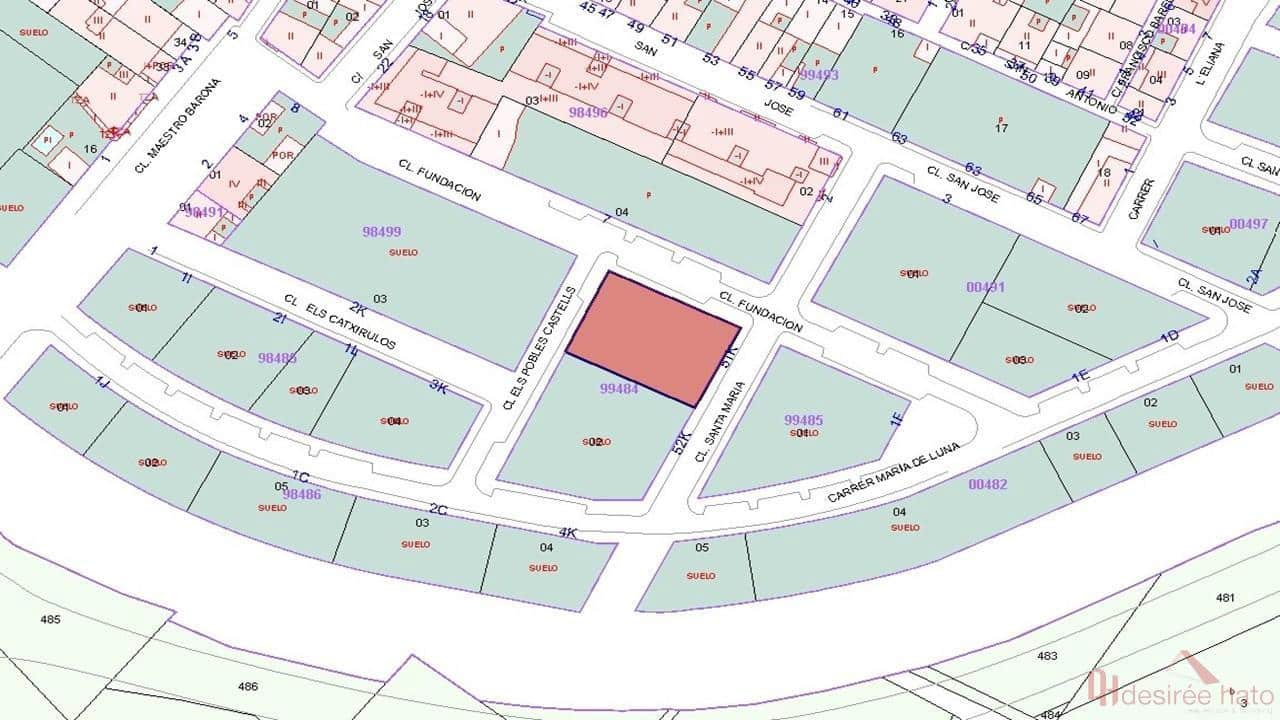 Działka budowlana na sprzedaż w La Pobla de Vallbona - 596 000 € (Ref: 8906842)