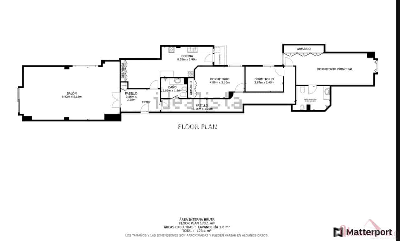 3 soverom Leilighet til salgs i Valencia by med garasje - € 1 200 000 (Ref: 9006496)