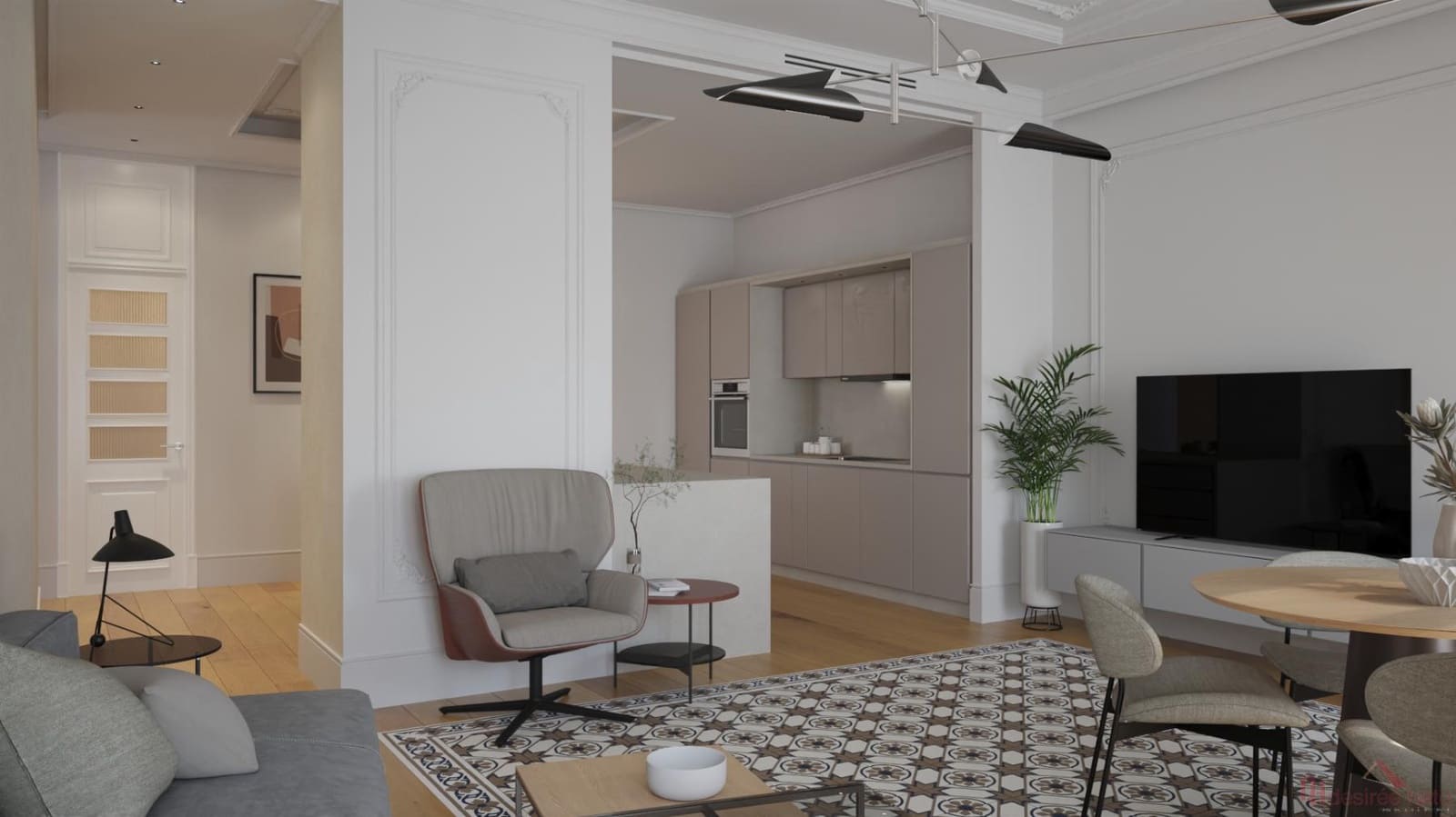 2 sypialnia Mieszkanie na sprzedaż w Miasto Walencja - 585 000 € (Ref: 9022643)