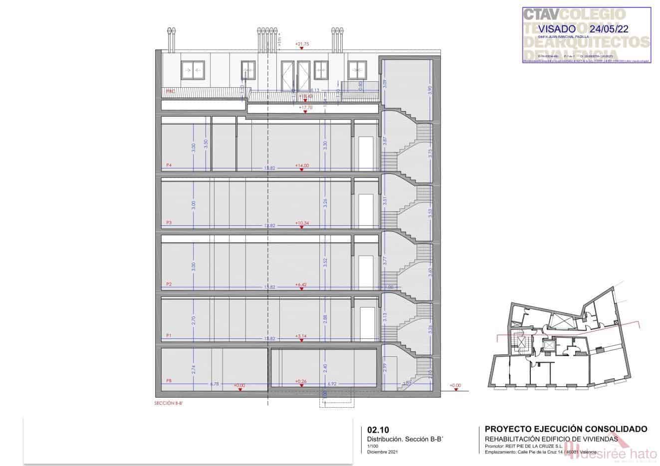 3 soveværelse Penthouse til salg i Valencia by - € 820.000 (Ref: 9022644)