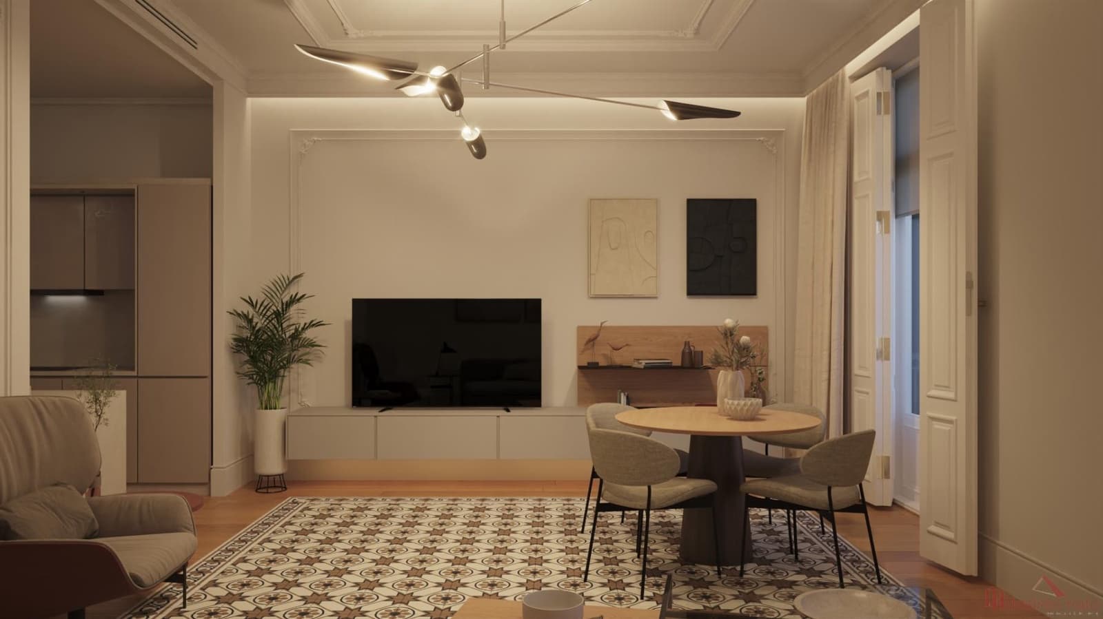 3 soveværelse Penthouse til salg i Valencia by - € 820.000 (Ref: 9022644)