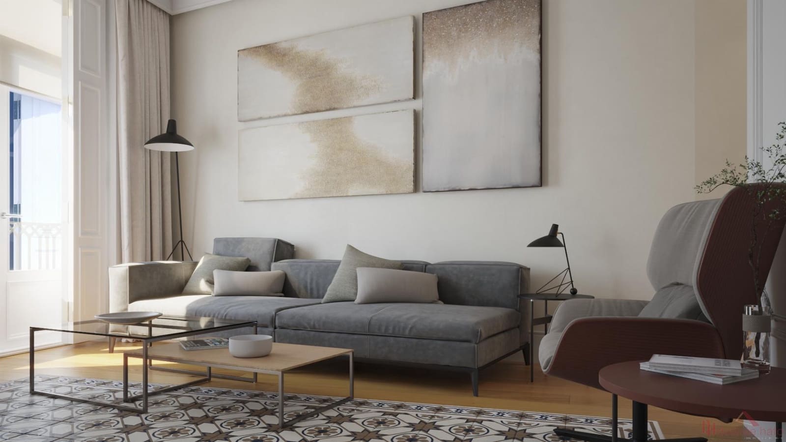 3 soveværelse Lejlighed til salg i Valencia by - € 565.000 (Ref: 9022645)