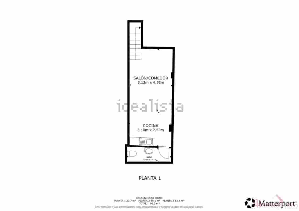 Local Comercial de 3 habitaciones en València ciudad en alquiler - 1.500 € (Ref: 9151082)