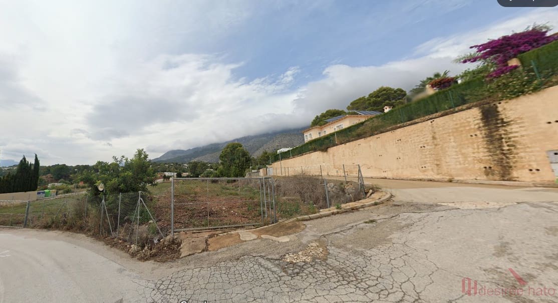 Tontti myytävänä paikassa Altea - 176 000 € (Ref: 9219853)