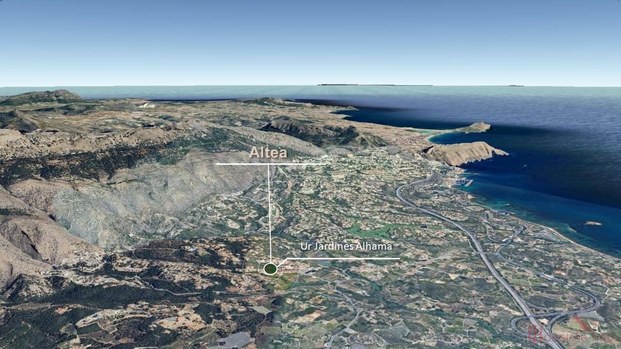 Tontti myytävänä paikassa Altea - 176 000 € (Ref: 9219853)