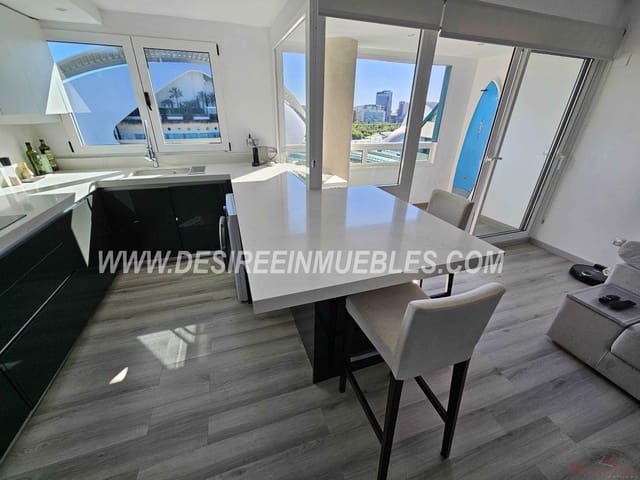 3 sypialnia Mieszkanie na sprzedaż w Ciutat de les Arts i de les Ciencies, Miasto Walencja z basenem garażem - 675 000 € (Ref: 9283568)