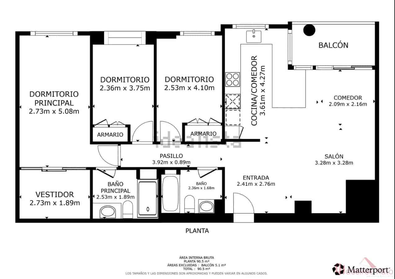 3 soverom Leilighet til salgs i Valencia by med svømmebasseng garasje - € 675 000 (Ref: 9283568)
